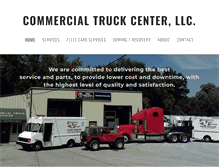 Tablet Screenshot of commercialtruckcenter.us